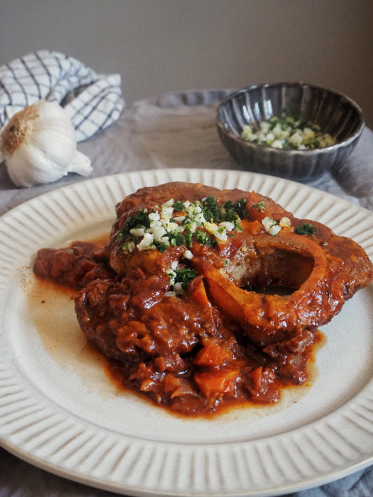 Ossobuco a la Milanesa con Gremolata