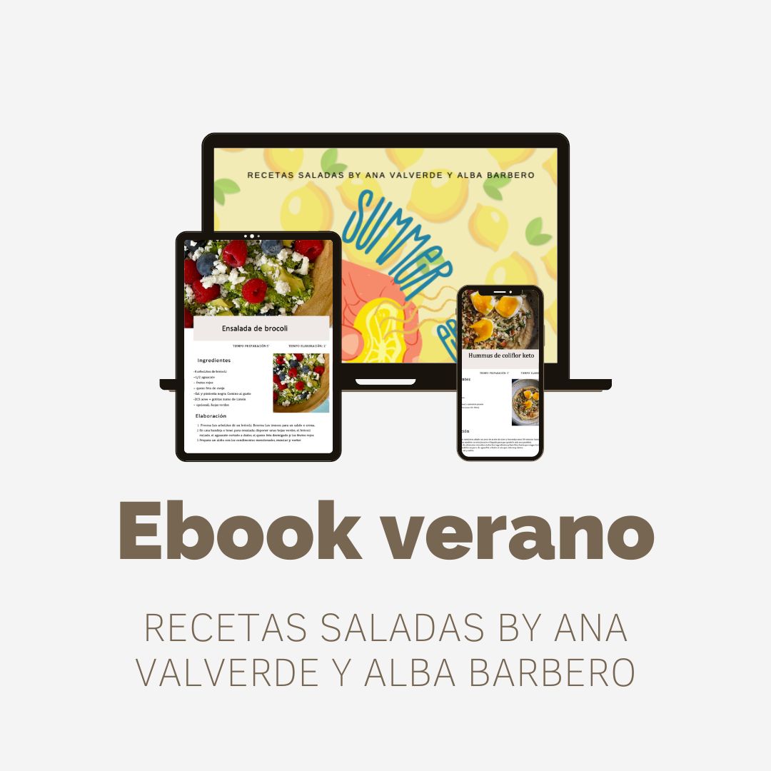 Summer ebook: ¡Recetas saladas para el verano!