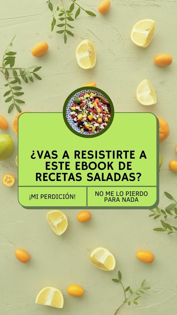 Summer ebook: ¡Recetas saladas para el verano!